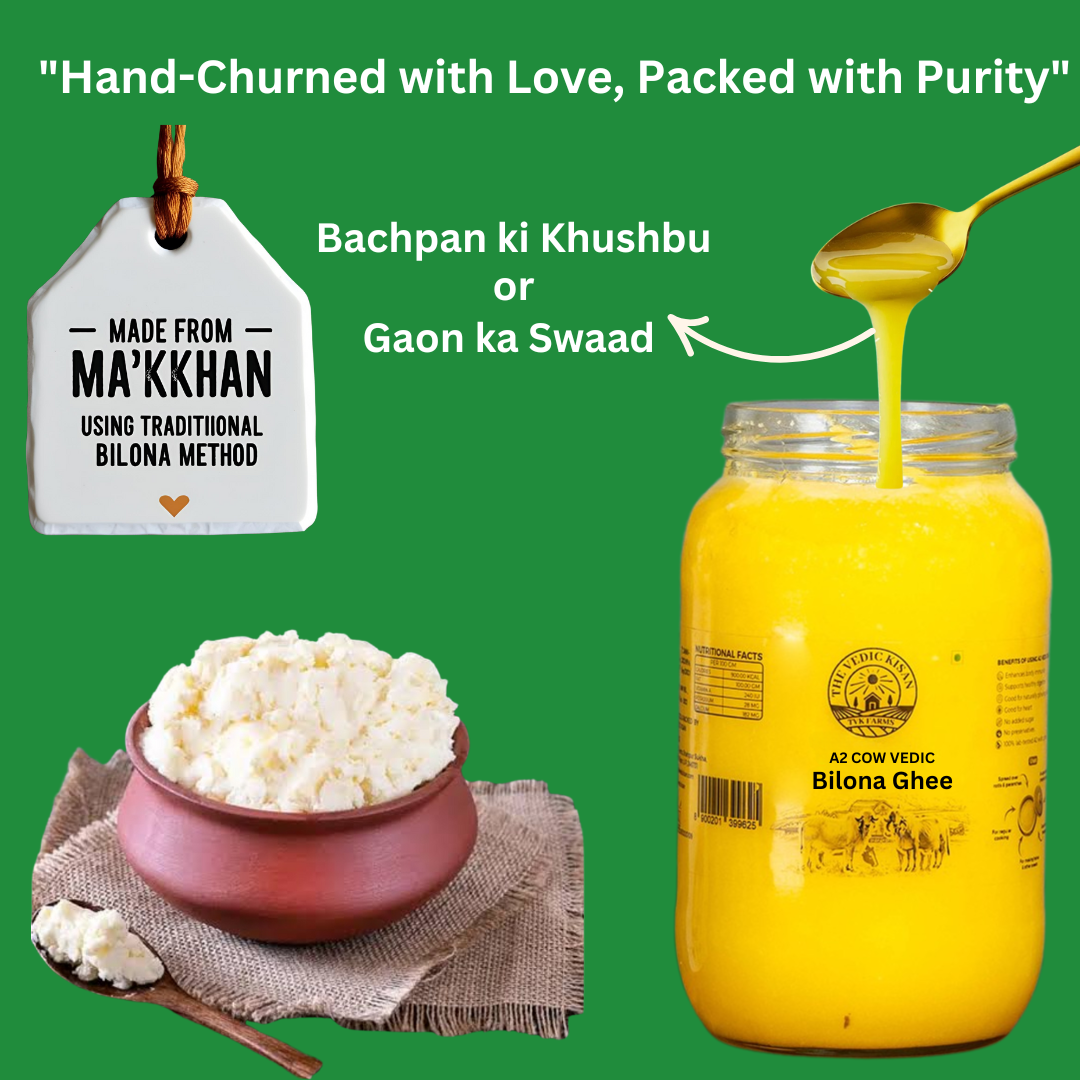 A2 Cow Vedic Bilona Ghee